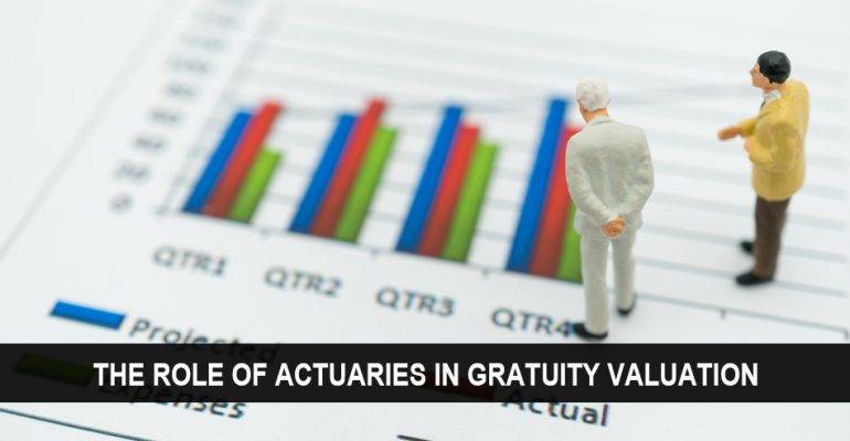 Actuarial valuation of gratuity